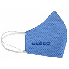 Desco Europe 97550 Static Dissipative Facemask, Blue, Small/Medium