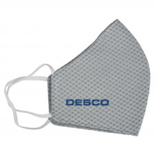 Desco Europe 97552 Mascherina statica dissipativa, grigia, piccola/media