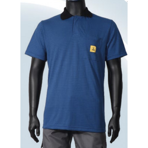 ESD Polo Shirt Blu Royal PGZ-TS15-RB