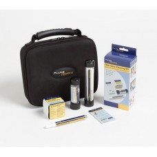 Fluke NFC-KIT-CASE, Comprehensive Fiber Optic Cleaning Kit with 1.25 mm / 2.5 mm Swabs in Rugged Carrying Case
