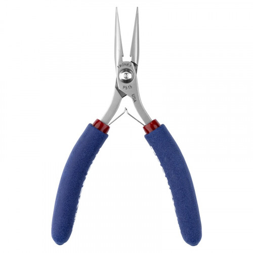 Desco Europe P515 Chain Nose Pliers Smooth Jaw Extra Fine Tips Desco Europe P515 Chain Nose Pliers Smooth Jaw Extra Fine Tips