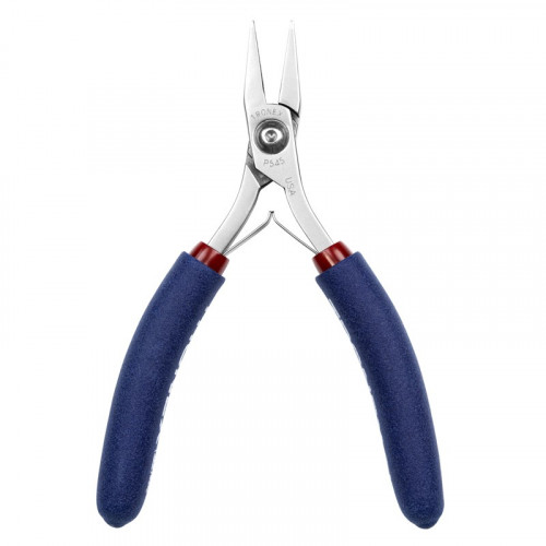 Desco Europe P545 Flat Nose Pliers Short Smooth Jaw Wide Tips Desco Europe P545 Flat Nose Pliers Short Smooth Jaw Wide Tips