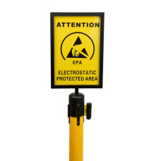 BF001281 Set with sign holder and support to delimitation of EPA Area