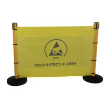 BF001283 Kit of 2 columns and 1200x800mm flag for EPA area delimitation