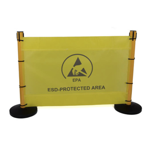 BF001283 Kit of 2 columns and 1200x800mm flag for EPA area delimitation