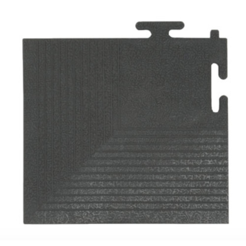 BF001414 Grey ESD interlocking corner tile 110x110x6.5h mm BF001414 Grey ESD interlocking corner tile 110x110x6.5h mm