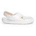 Abeba 5300-37 ESD-Occupational Rubber Clog, White, size 37