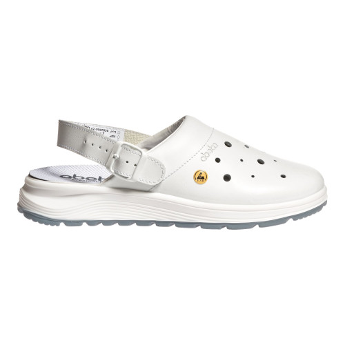 Abeba 837630-38 EASY 2.0 ESD Clog, White, size 38 Abeba 837630-38 EASY 2.0 ESD Clog, White, size 38