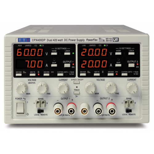 AimTTi CPX400D DC Power Supply Dual Output 420W 60V 20A no interfaces