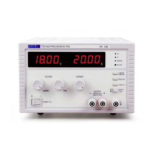 AimTTi TSX1820P LXI 18V/20A power supply with USB, RS232 and LAN (GPIB option)