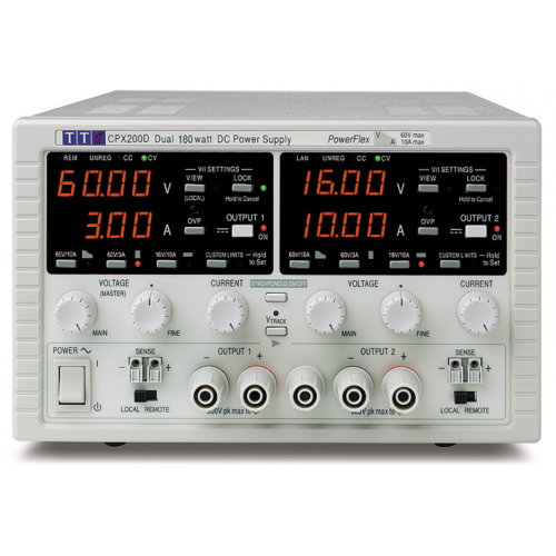 AimTTi CPX200D DC Power Supply Dual Output 180W 60V 10A no interfaces