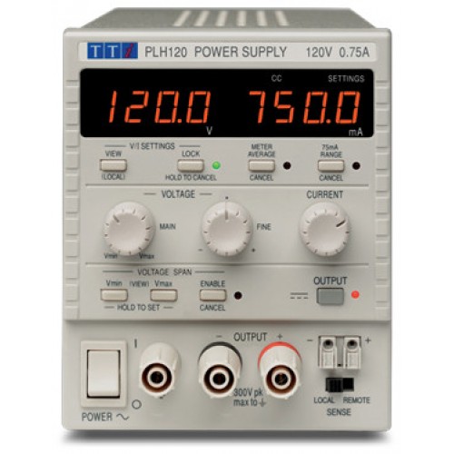 AimTTi PLH120-P(G) DC power Supply Single Output 90W 120V 750mAh with  USB, RS232, LAN and GPIB