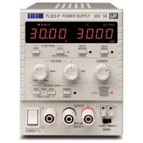 AimTTi PL303-P (G) DC Power Supply 30V, 3A, 90W, Single, USB/RS232/LAN(LXI)/Analog/GPIB