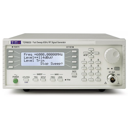 AimTTI TGR6000 6GHz RF Signal Generator with Sweep