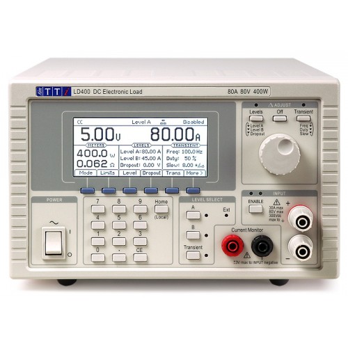 AimTTI LD400 Electronic DC Load 80A, 80V, 400W