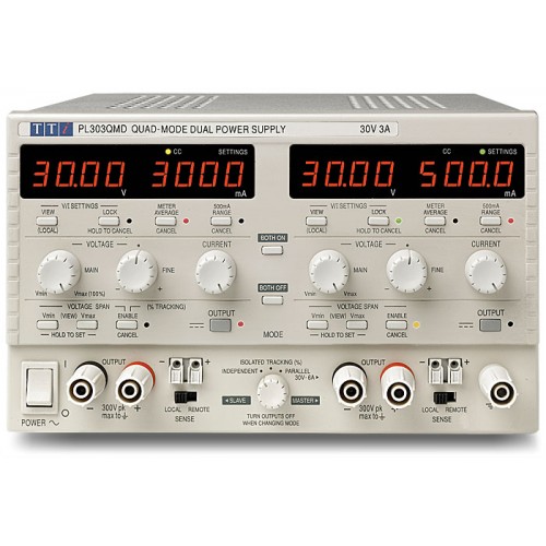 AimTTi PL303QMD-P DC Power Supply 30V, 3A, 180W, Dual, Programmable