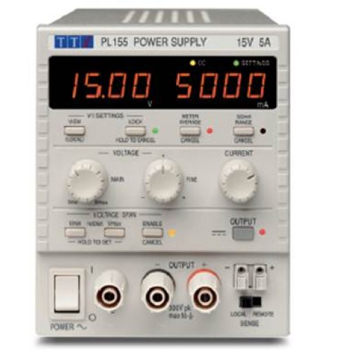 AimTTi PL155-P DC Power Supply 15V, 5A USB/RS232/LAN (LXI)/Analog