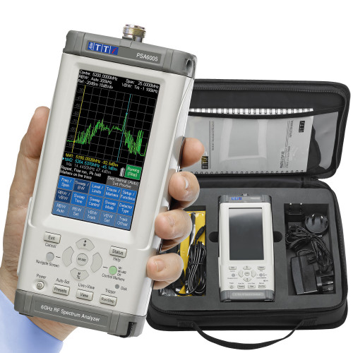 AimTTi PSA6005USC Handheld 6GHz Spectrum Analyser + SC Kit and U02