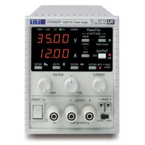 AimTTi CPX400S DC Power Supply Single Output 420W 60V 20A no interfaces AimTTi CPX400S DC Power Supply Single Output 420W 60V 20A no interfaces