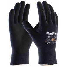 ATG 34-1743 MaxiFlex® Cut™ Cut Resistant Glove with Kevlar® (Pack of 12 Pairs), Black