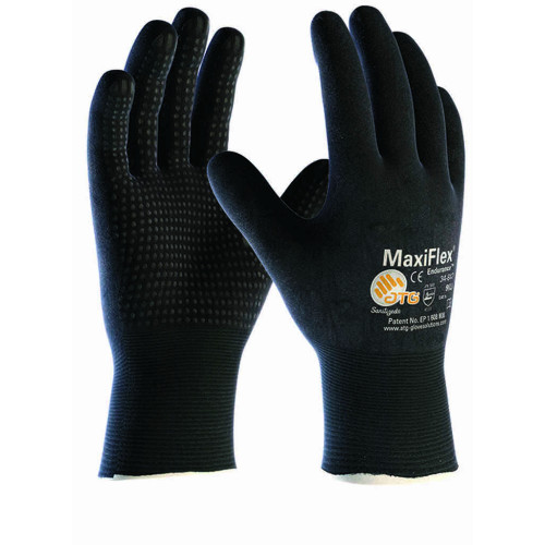 ATG 34-847 MaxiFlex® Endurance™ Glove (12 pairs pack), Black ATG 34-847 MaxiFlex® Endurance™ Glove (12 pairs pack), Black