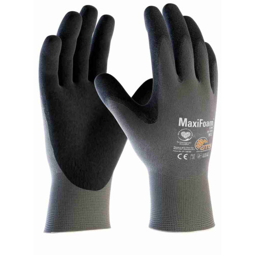 ATG 34-900 Guanto MaxiFoam® Lite™ (pacco da 12 paia), Grigio/Nero ATG 34-900 Guanto MaxiFoam® Lite™ (pacco da 12 paia), Grigio/Nero
