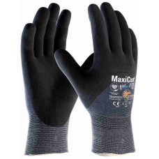 ATG 52-3755 Cut glove MaxiCut® Ultra™ with AD-APT® ¾ coating (12 pairs pack), Blue/Black