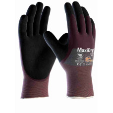 ATG 56-425 MaxiDry® Glove (12 pairs pack), Purple/Black