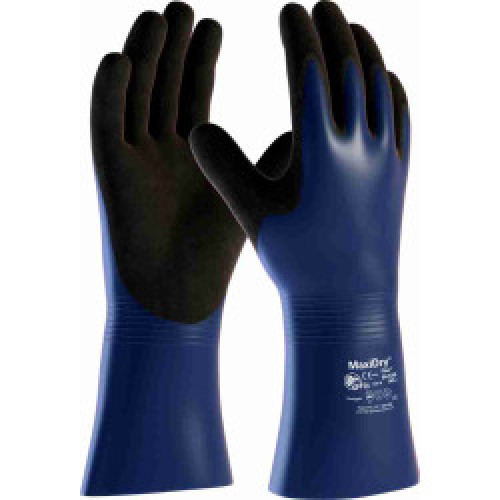 ATG 56-530 MaxiDry® Plus™ Glove (12 pairs pack), Blue ATG 56-530 MaxiDry® Plus™ Glove (12 pairs pack), Blue