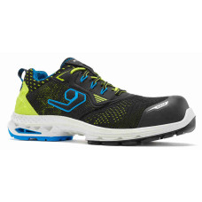 Base NEW YORK Scarpe S1PS ESD SC LG FO SR​, Nero/Giallo