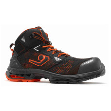 Base PARIS Shoes S1PS ESD SC LG FO SR, Black/Red
