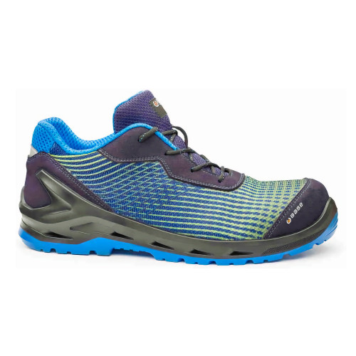 Base I-CYBER FLUO S1P ESD SRC Shoes, Black/Fluorescent Green Base I-CYBER FLUO S1P ESD SRC Shoes, Black/Fluorescent Green