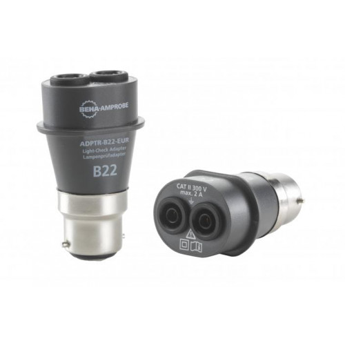 Beha-Amprobe ADPTR-B22-EUR, adapter for lighting verification Beha-Amprobe ADPTR-B22-EUR, adapter for lighting verification