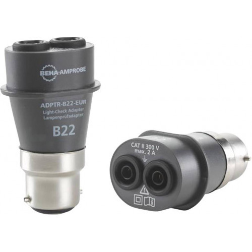 Beha-Amprobe ADPTR-B22-EUR, adapter for lighting verification Beha-Amprobe ADPTR-B22-EUR, adapter for lighting verification