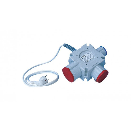 Beha-Amprobe 1142D three-phase adapter 16 to CEE 3 poles, 16/32 to CEE 5 poles Beha-Amprobe 1142D three-phase adapter 16 to CEE 3 poles, 16/32 to CEE 5 poles