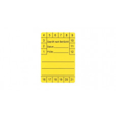 Beha-Amprobe 1280D Test labels 60x40 mm, 250 pieces, yellow