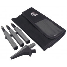 Beha-Amprobe 1324 Set of Unidreh Accessories, Probes, Crocodile Tweezers, Case