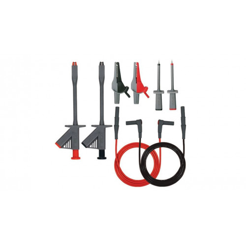 Beha-Amprobe 370000 Set of Electrician Tips, 6, 10, 16 A, Red / Black, 4 Mm Beha-Amprobe 370000 Set of Electrician Tips, 6, 10, 16 A, Red / Black, 4 Mm