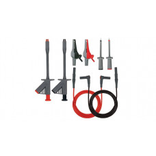 Beha-Amprobe 370001 Set di puntali per elettricista, 2, 6, 16 A, rosso/nero, 4 mm