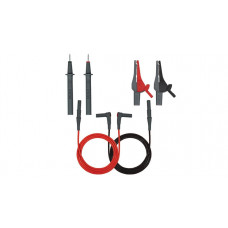 Beha-Amprobe 370003 Set di puntali da elettricista, 6, 10, 16 A, rosso/nero, 4 mm