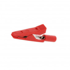 Beha-Amprobe 390450 mini crocodile connector for multimeter, 2 mm, red
