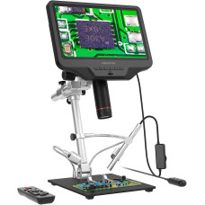 Andonstar AD409 Pro-ES HDMI Digital Microscope with Endoscope, 10.1