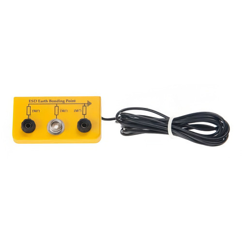 BF000117B EBP Nodo di terra con 2 boccole femmina e 1 bottone maschio