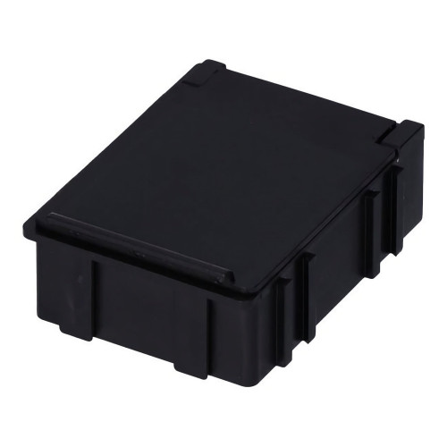Licefa BF000603 Snapbox 3 ESD container, black