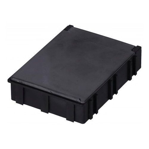 Licefa BF000604A Snapbox 4 ESD container, black, with transparent lid Licefa BF000604A Snapbox 4 ESD container, black, with transparent lid