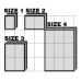 Licefa BF000603A Snapbox 3 ESD container, black, with transparent lid