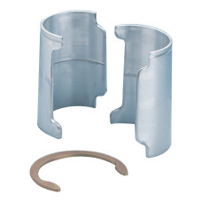 BF000854/PL Aluminum Split Sleeve with Retaining Ring for ESD Shelving (pack of 4)