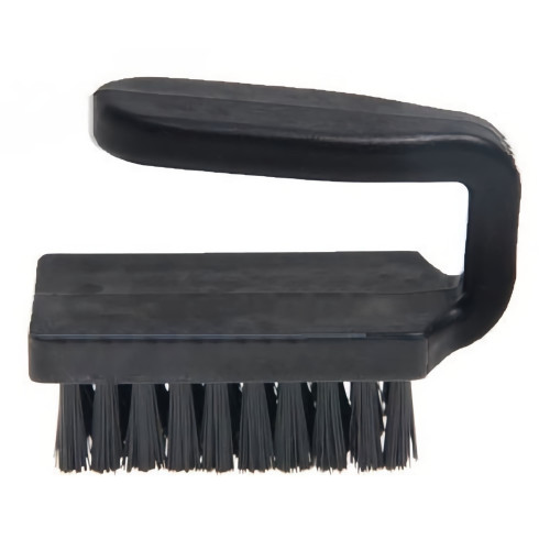 BF001434 ESD Brush with Curved Handle and Hard Bristles
