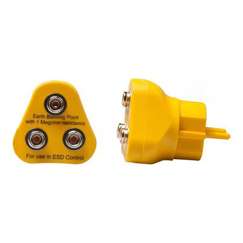 BF001462 Schuko plug for ground withdrawal with 3x 10mm buttons