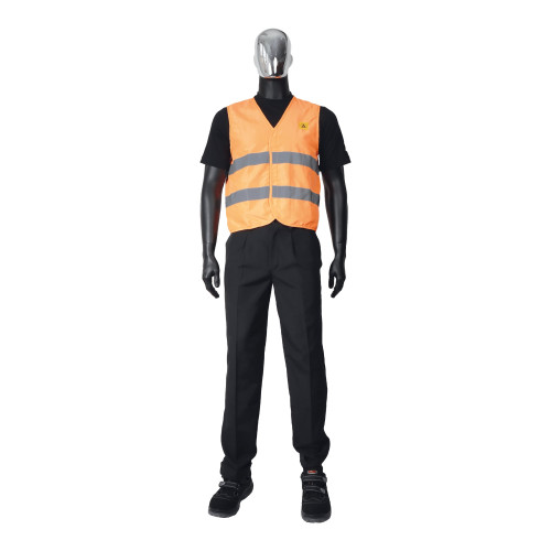 HIV-CR10HI-O-3XL Reflective vest orange, size 3XL